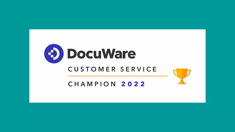 Docuware Customer Service Champion 2022